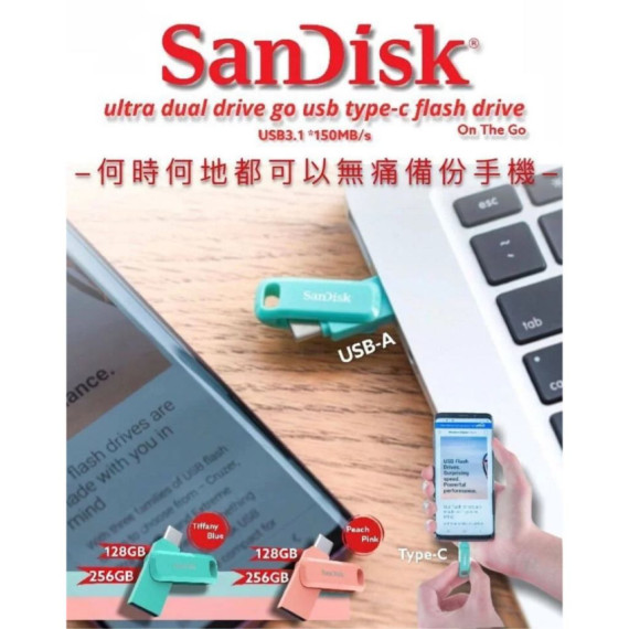 SanDisk USB Type-C Flasb Drive #2304
