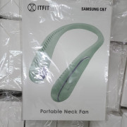 Samsung C&T ITFIT Portable Neck Fan 綠色 #2403