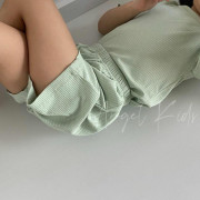 兒童糖果色短袖睡衣套裝 #2404