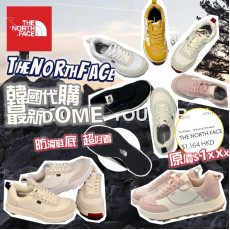 韓國獨家THE NORTH FACE DOME Plain Logo Sneakers #2404
