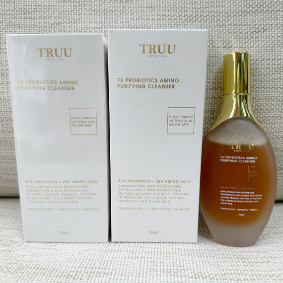 TRUU 76酵母氨基酸淨膚潔顏露防滑版150g (1枝裝) #現貨
