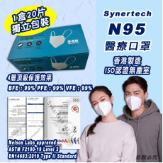 Synertech N95 Medical Face Mask醫療口罩